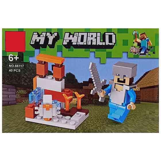 Конструктор дитячий "Minecraft" 66117-1, 39 деталей Вінниця
