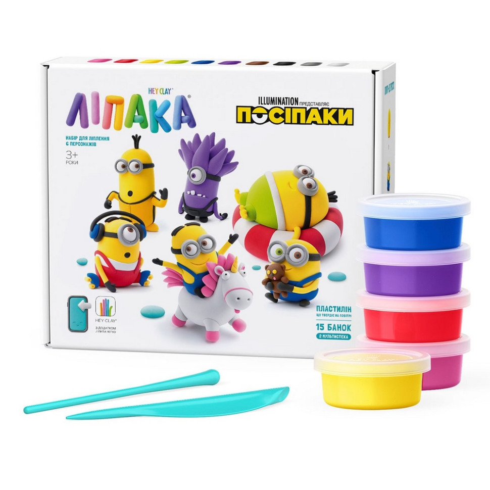 Меганабір пластиліну "Посипаки" ЛІПАКА 15026-UA01 самостійно твердне Вінниця - фото 2
