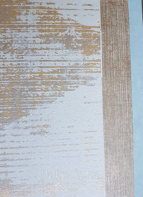 Обои виниловые на флизелине AS creation Geo Effect 0.53х10 геометрия треугольники 3д зеленые золото 38353-1 Киев - изображение 3