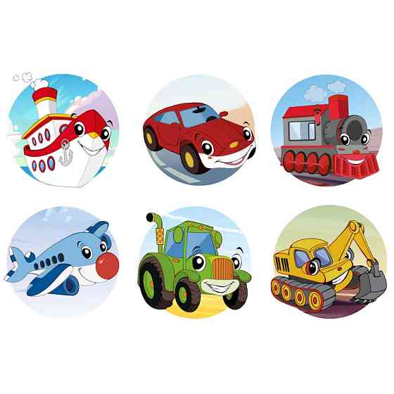 Розвиваючі кубики "У світі техніки" ТехноК 1769TXK Вінниця