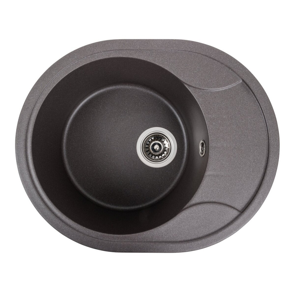 PLATINUM Гранітна мийка для кухні Platinum 5847 ONYX матовий Гренадін Київ - фото 1