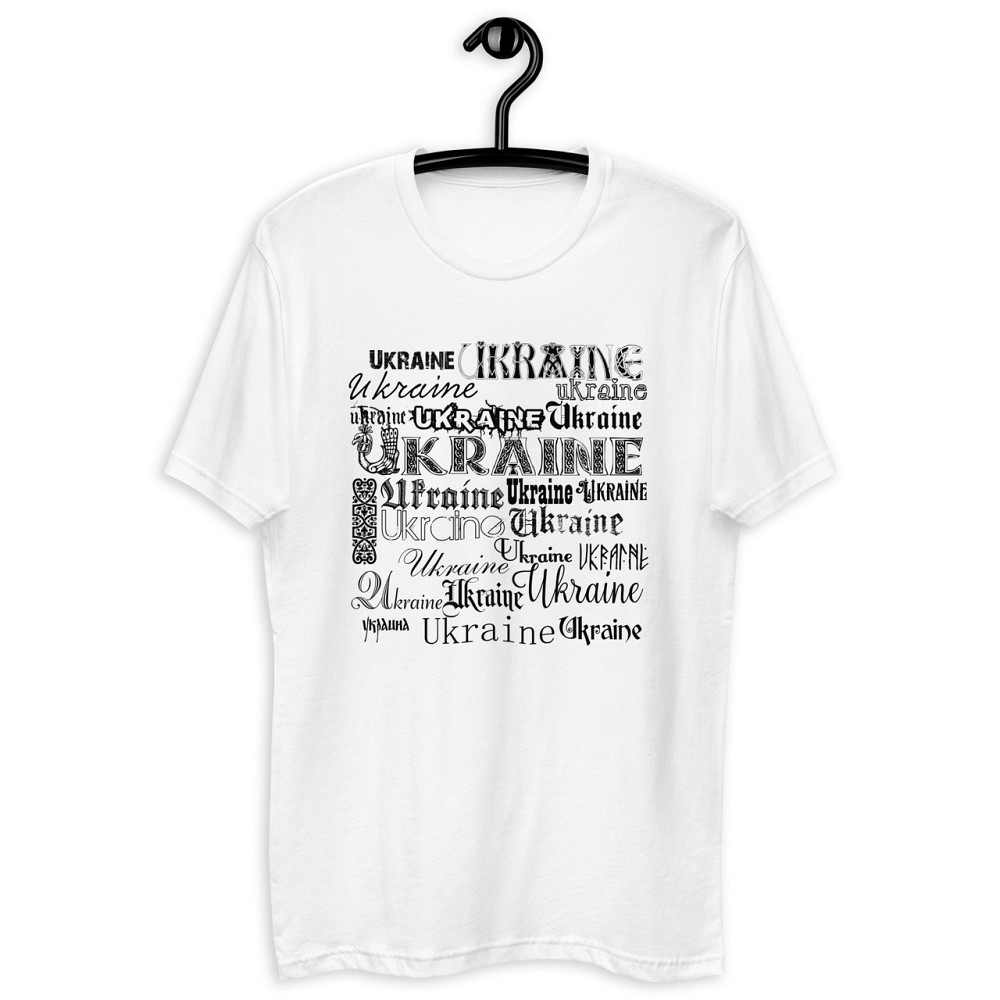 Футболка з написом UKRAINE Запорожье - изображение 2