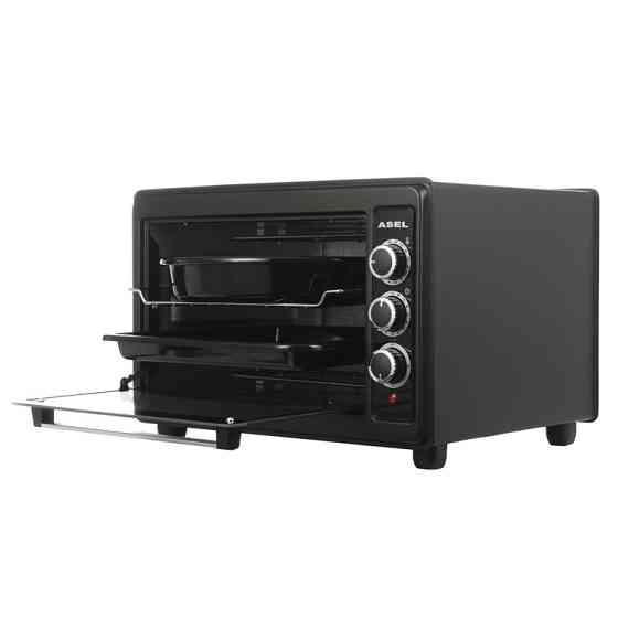 Духовка настільна з автоматичним вимкненням ASEL, Електрична машина для випічки, Печі електричні NY-46 Львів