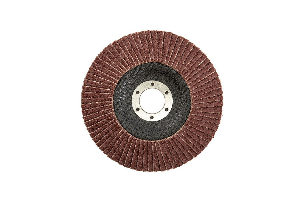 Диск шліфувальний пелюстковий конусний MASTERTOOL Т29 зерно 60 125×22 мм 08-3206 Коломия - фото 6