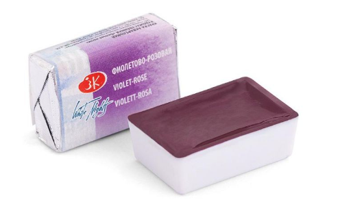 Фарба акварельна "БІЛI HOЧI" 50511606 фіолетово-рожева 2,5мл, шт Київ - фото 1