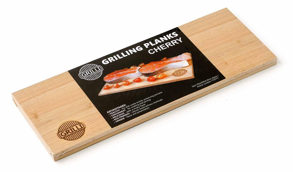 Планки для гриля з черешні 40x15x0,8 см 2 шт GRILLI 772777 Код: 012550 Рівне - фото 1