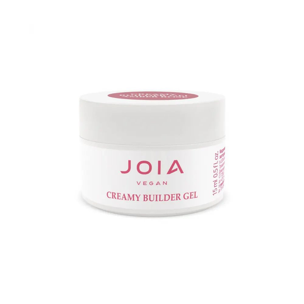 Моделирующий гель для ногтей Creamy Builder Gel 003 Amber Rose JOIA vegan 15 мл Киев - изображение 8