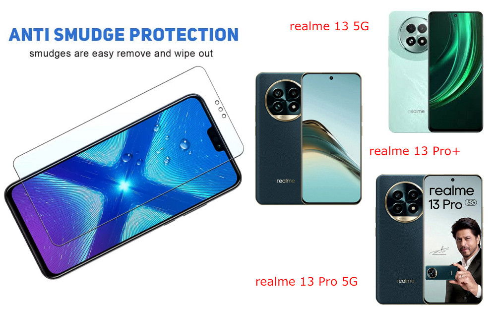 Защитное стекло NeoGlass для Realme 13+ – ультрапрозрачное и устойчивое Киев - изображение 3