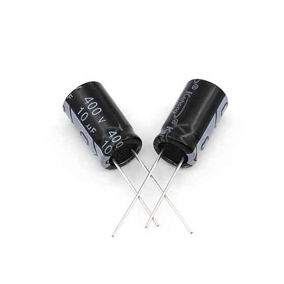 Набор электролитических конденсаторов 10мкФ 400В, 10шт Киев