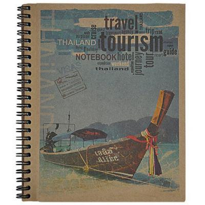 Блокнот Buromax spiral side, А5, 80sheets, KRAFT, square (assorted) (BM.2415) Вінниця - фото 5