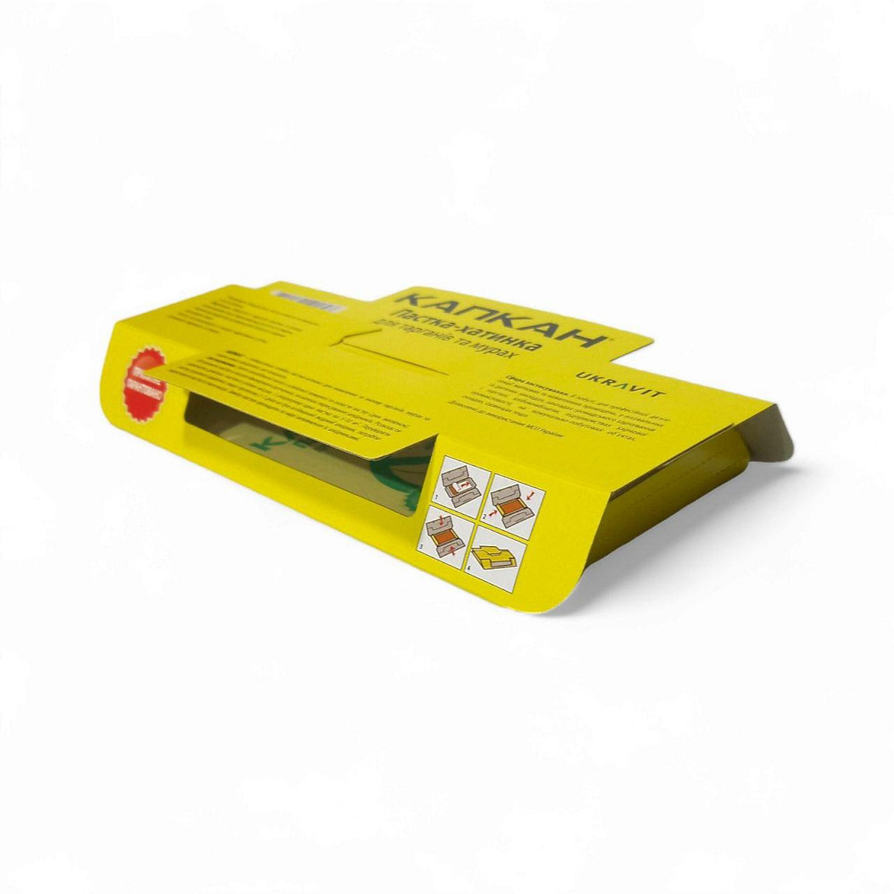 Капкан "Пастка-хатинка" від тарганів - клейова пастка-будиночок для знищення комах у будинку Харків - фото 5