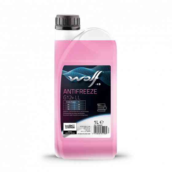 Антифриз Wolf Long Life G12+ розовый концентрат 1л Львов