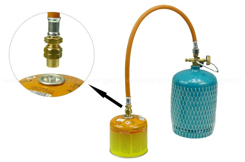 Адаптер для заправки балонів гвинтових 7/16