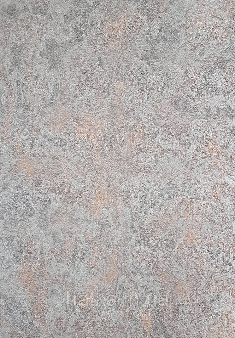 Шпалери вінілові на флізеліні гарячого тиснення DU&KA 1.06х10 вензель основа під штукатурку сірі коричневі Київ - фото 2