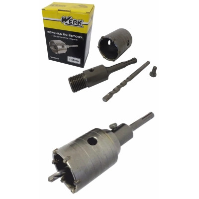 Коронка Werk по бетону SDS-Plus - 32мм (34848) Вінниця - фото 1