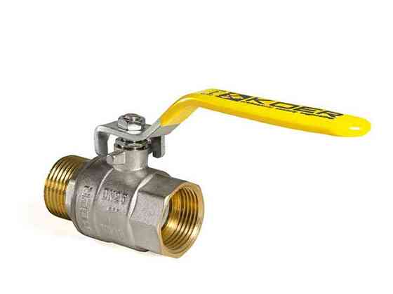 Кран шаровой 1 ГШР ГАЗ (KR.215.G) KR0124 ТМ KOER Киев