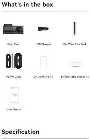 Авторестратор DDPAI Mini 2X 2K Wi-Fi 5G ADAS Night Vision 2.0 Киев