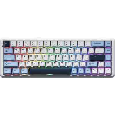 Клавіатура Ajazz AK680 MAX (8+8K) Magnetic Switch RGB Wireless/Bluetooth/USB White (AK680-M-BWD-A) Вінниця
