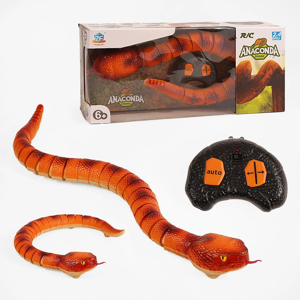 Змія на радіокеруванні 73 см Коричневий (7707) Чернігів - фото 1