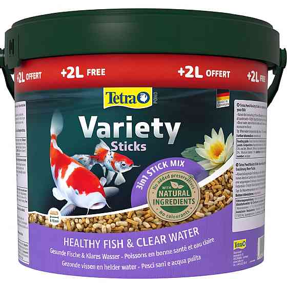 Корм Tetra Pond Variety Sticks для ставкових риб 10л+2л Киев
