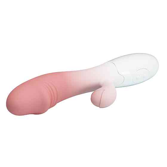 Вибратор-кролик PRETTY LOVE Snappy с реалистичной головкой, розовый, 19 х 3.2 см Sex Aura Киев