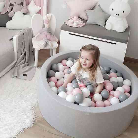 Сухий басейн із кульками 400шт світло-голубий Diego Київ