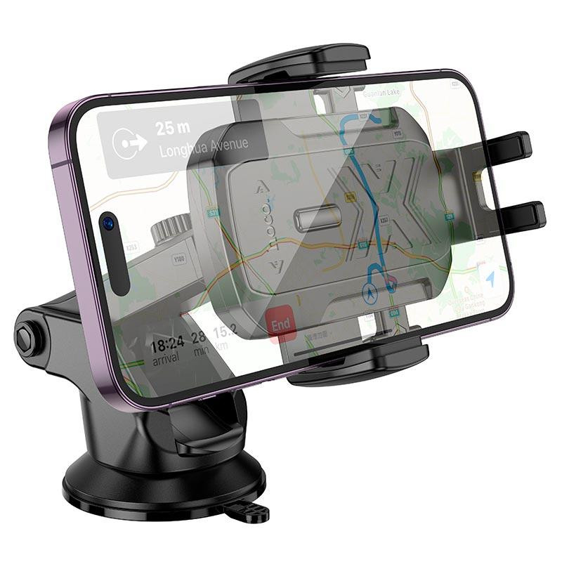 Тримач автомобільний HOCO H65, чорний Винница - изображение 2