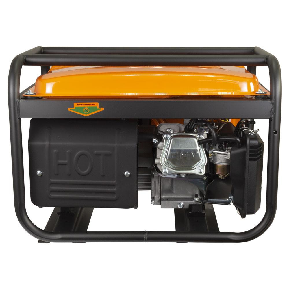 Генератор бензиновий 230 В 2.5/2.8 кВт 4-тактний ручний запуск GRAD (5710915) Київ - фото 6