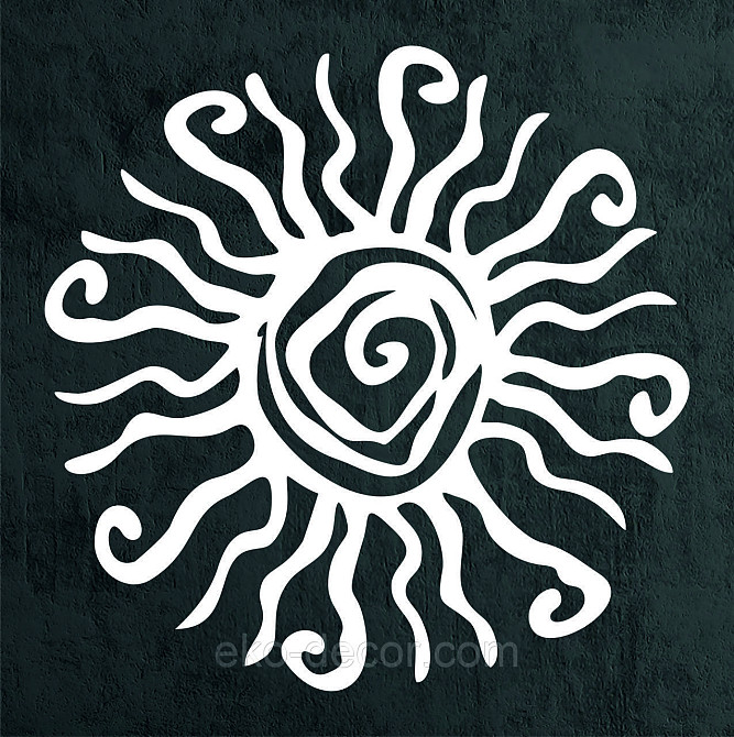 Декоративне настінне Панно «Сонце Майя», Декор на стіну Київ - фото 7