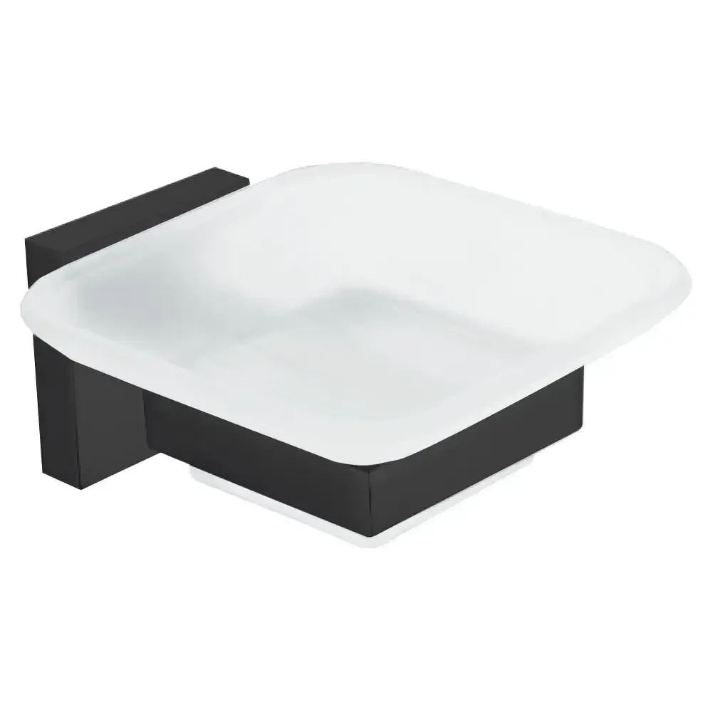 Мильниця для ванни VOLLE CUADRO de la noche чорна Київ - фото 1