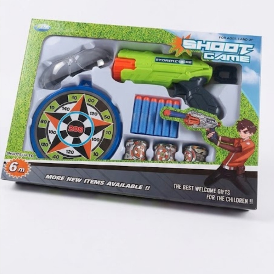 Пистолет бластер на паралонных патронах игрушка Киев - изображение 6