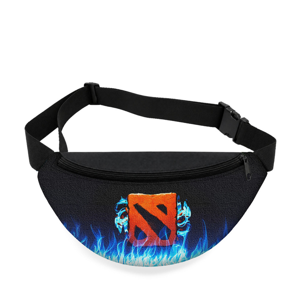 Дитяча сумка-бананка Dota 2 32х15 см на пояс або через плече (5835) Київ - фото 1