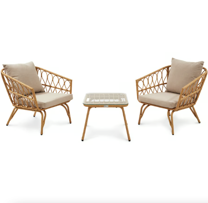 Комплект садових меблів Di Volio Savona бежевий/кремовий Киев - изображение 2