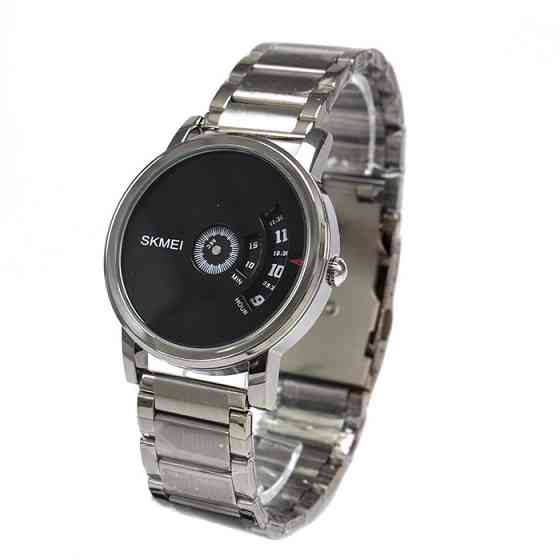 Мужские часы Skmei 1260 оригинальные silver black Винница