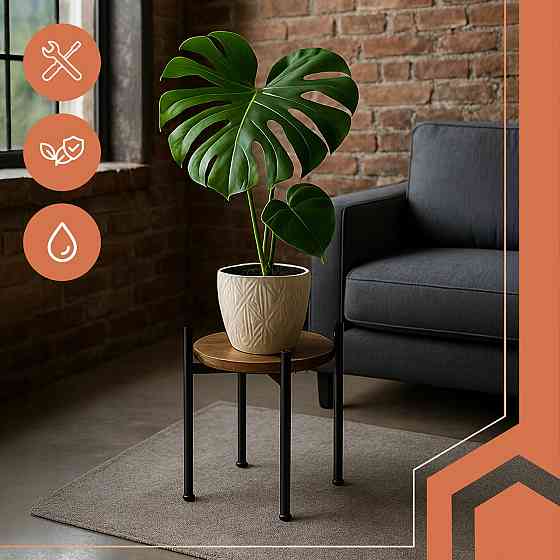 Підставка для рослин і квітів 40 см в стилі лофт Ruhhy (26049) Нововолинськ