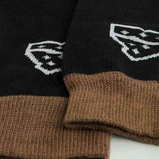 Демисезонные носки женские классические с рисунком GM Textile Высокие 36-41 Черный Сумы