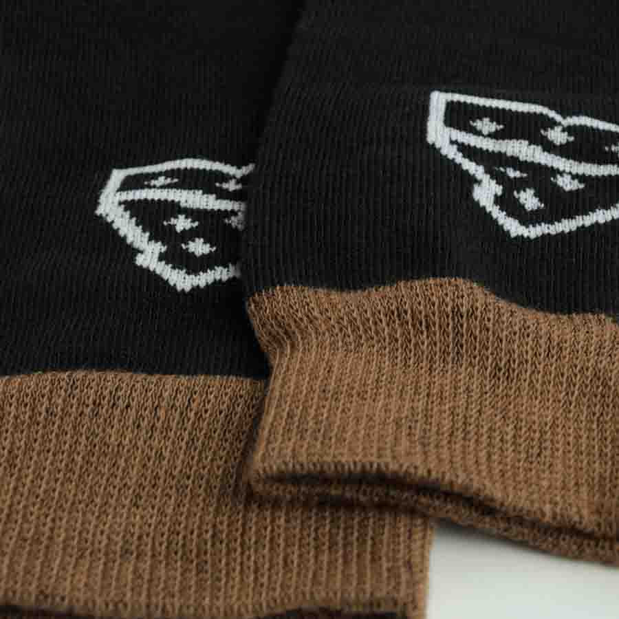 Демісезонні шкарпетки жіночі класичні з малюнком GM Textile Високі 36-41 Чорний Суми - фото 2