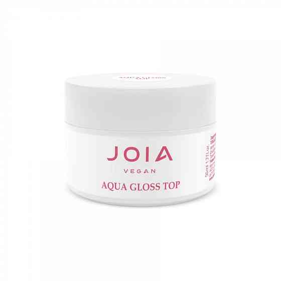 Топ для гель-лака глянцевый Aqua Gloss Top No Wipe JOIA vegan 50 мл Киев