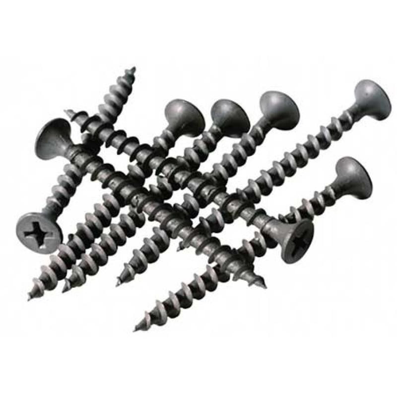 Саморіз для г/к  3,5* 25 по дереву (пач. 50 шт.) (чорний) Харків - фото 1