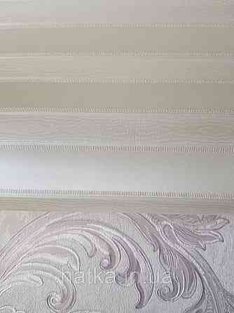 Шпалери вінілові на паперовій основі Sirpi Italian Silk 7 смуги структурні кремові сріблясті Київ