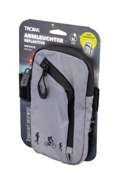 Светоотражающая сумка на руку для активного отдыха Troika Armleuchter Ровно - изображение 5