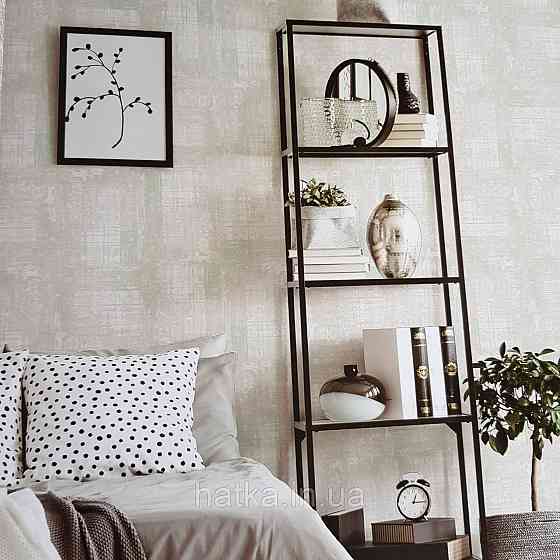 Шпалери метрові вінілові на флізелін Yuanlong Samsara лофт під штукатурку під бетон сірі металік з зеленим Київ