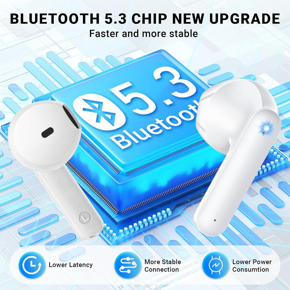 Бездротові TWS навушники G11 Pro: Bluetooth 5.3, 4 мікрофони ENC, LED-дисплей, 42 години роботи, IPX6 Київ - фото 8