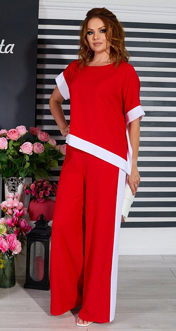 Ошатний брючний костюм (46) Київ - фото 1