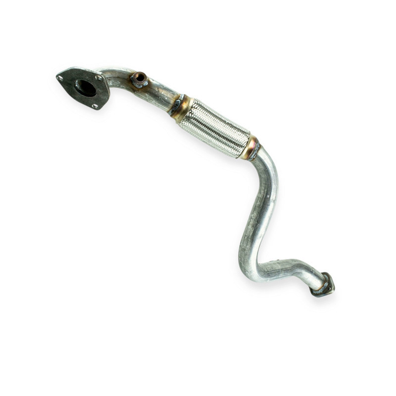 Труба Авео с гофрой алюминий, под лямбда-зонд (штаны) приемная Мукачево - изображение 1