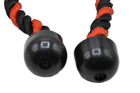 Канат для трицепса с двойным хватом нейлоновый шнур для тяги блока тренажера спортзал Power System Киев