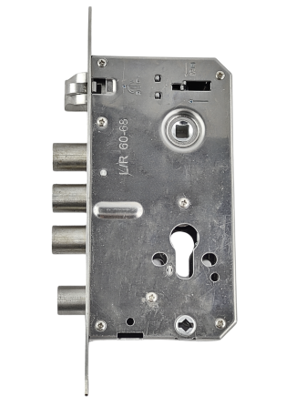 Корпус 3-ригельного замка PES 60х68 з круглими ригелями Київ