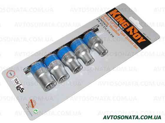 Набір головок 5ін. 1/2&quot; &quot;E&quot; (наб.) Вінниця