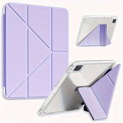 Чехол для планшета Armorstandart Ultra Slim Origami Transparent Apple iPad Pro 11" M4 2024 Purple (711692) Винница - изображение 3
