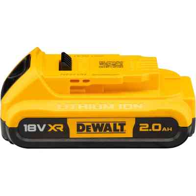 Аккумулятор к электроинструменту DeWALT 18V, 2Ah, время зарядки 30 мин, вес 0.4 кг (DCB183_N314783) Винница